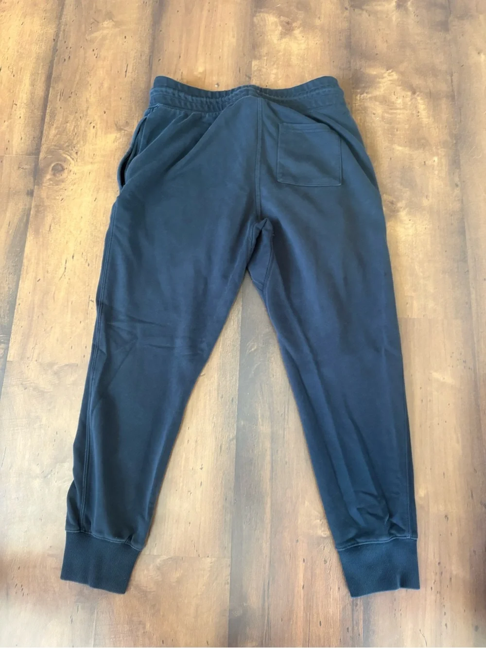 Fabletics Men's Black Jogger Sweatpants with Light Drawstring